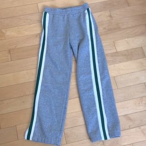 Forever 21 grey striped sweat pants